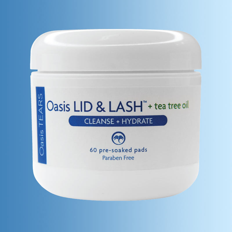 OASIS Lid Lash Tea Tree Cleansing Pads Product